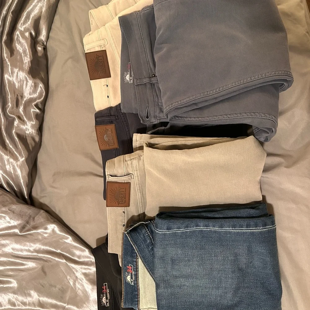 Faherty Stretch Terry Pant Multiple colours Size 34*30